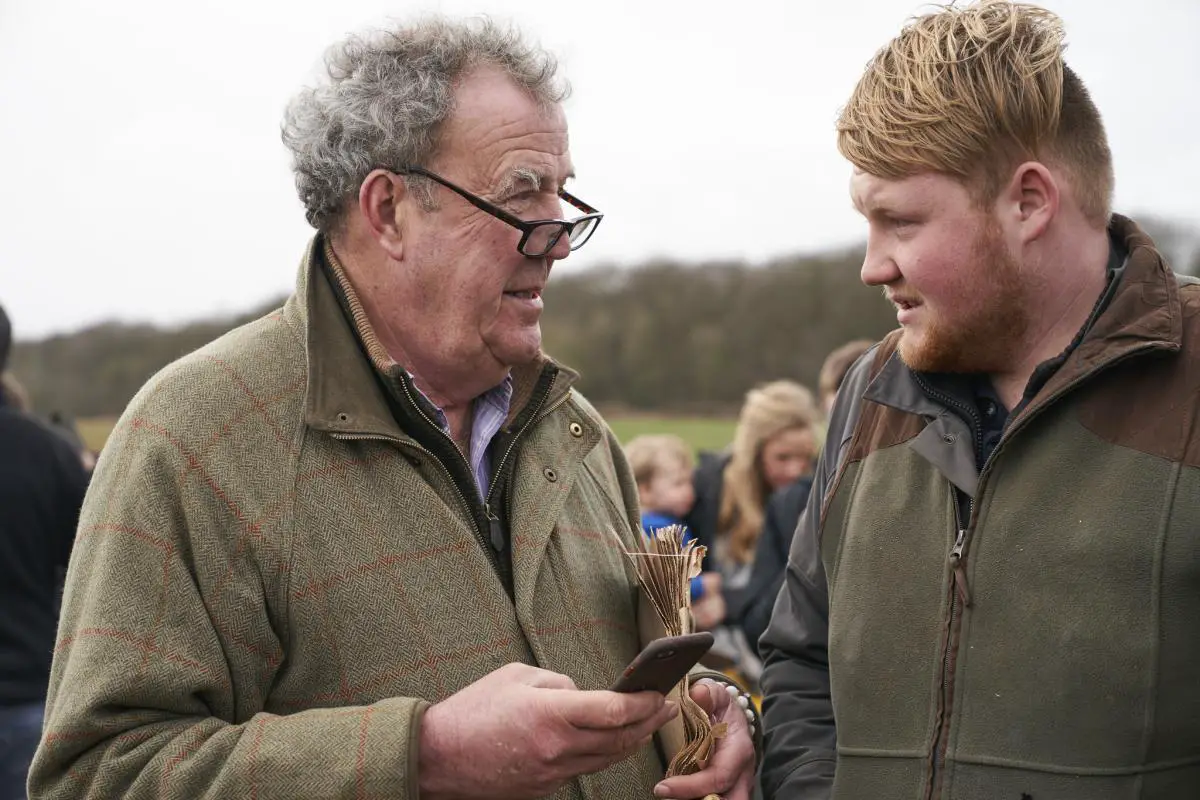 Clarkson's Farm: Kaleb Cooper warned by fans not to let Jeremy Clarkson near new project - Grand Tour Nation
